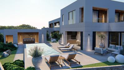 Primosten, prachtige villa met zwembad en uitzicht op zee, 289,5 m²