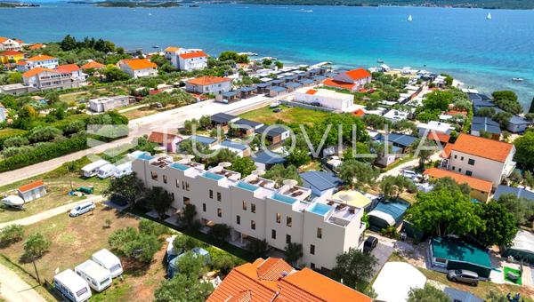 Sveti Petar na Moru - apartamento de dos dormitorios S1, 50 m², con un jardín de 33 m², a 110 m de la playa
