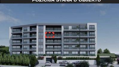 Makarska, Esclusivo Appartamento Trilocale di Nuova Costruzione con Terrazza e Vista Panoramica sul Mare