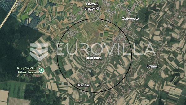 Загреб, Брезовица, земельный участок под застройку 1196 м²