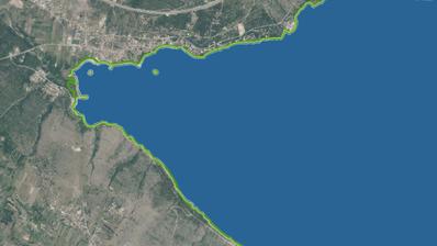 Zadar, Posedarje, Građevinsko zemljište s pogledom na more i Velebit 1039 m²