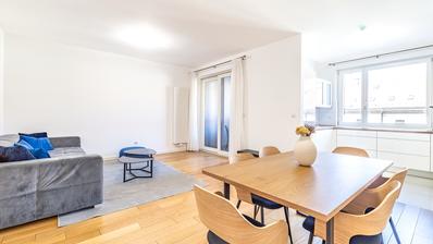 Zagreb, Crnomerec, VMD, moderni kahden makuuhuoneen huoneisto 94 m² plus AUTOTALLI