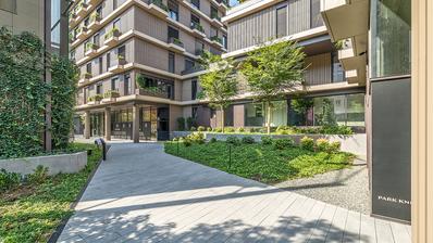 Zágráb, Park Knezeva, VMD luxus háromszobás lakás + 2 garázs, NKP 210 m2