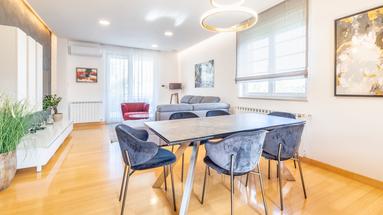 Zágráb, Remete, luxus háromszobás lakás 125 m2