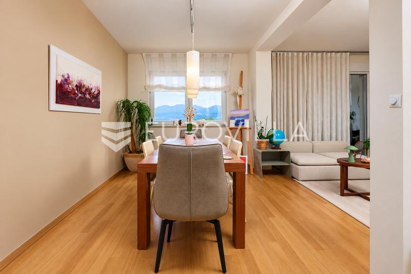 Rijeka, Martinkovac, prekrasan trosoban stan 95 m², pogled na more - 5