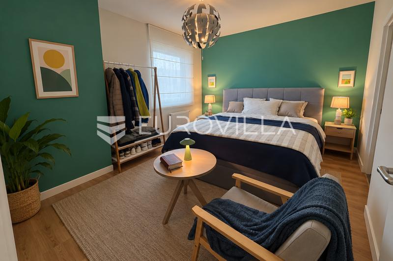 Rijeka, Martinkovac, prekrasan trosoban stan 95 m², pogled na more - 14