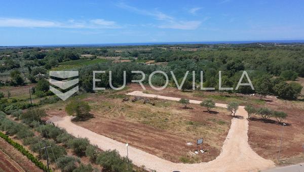 Ístria, Brtonigla - Terreno edificável de 815 m², ideal para uma villa de luxo com piscina.