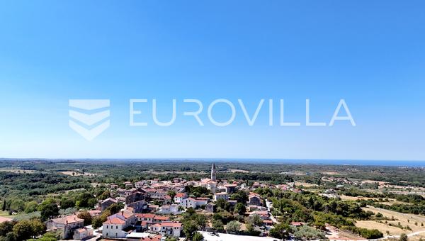 Istrien, Visnjan - 1060 m² byggegrund til en villa med havudsigt
