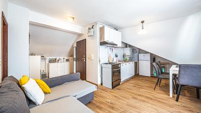 Záhřeb, Trešnjevka, Zagorska, funkční dvoupokojový byt s terasou, 46 m²