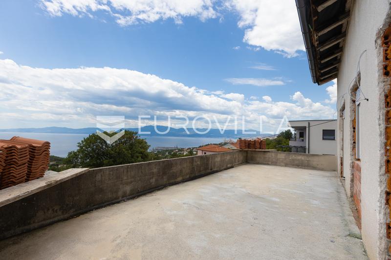Kostrena, samostatný dům s panoramatickým výhledem na moře - 10