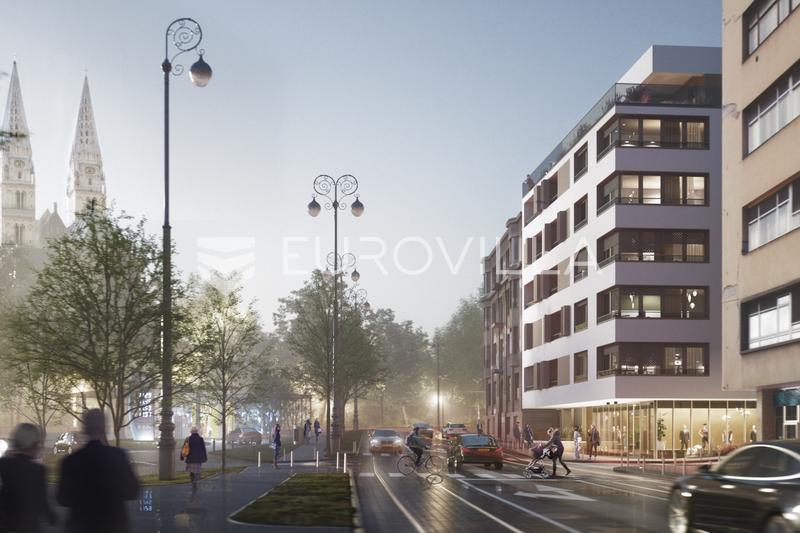 Langov Trg, luksuzna novogradnja, poslovni prostor 90 m², garažno parkirno mjesto, spremište - 3