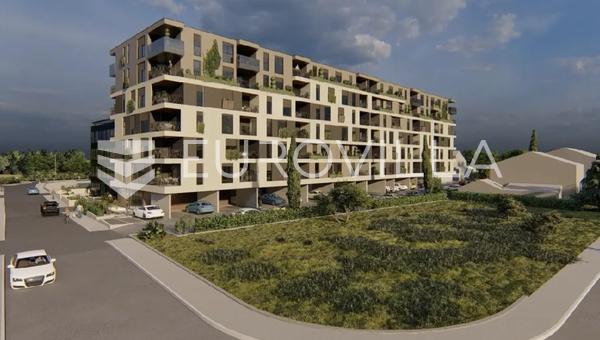 Isztria, Pula, modern apartmanház a városközpontban - lakás, 1. emelet, NKP 49,05 m2