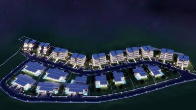 Karlobag, Cesarica, stavební pozemek s projektem, 628 m²