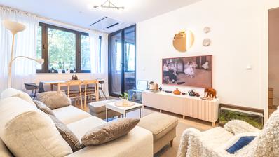 Zagreb, Britanac prekrasan trosoban stan 75 m² sa garažom