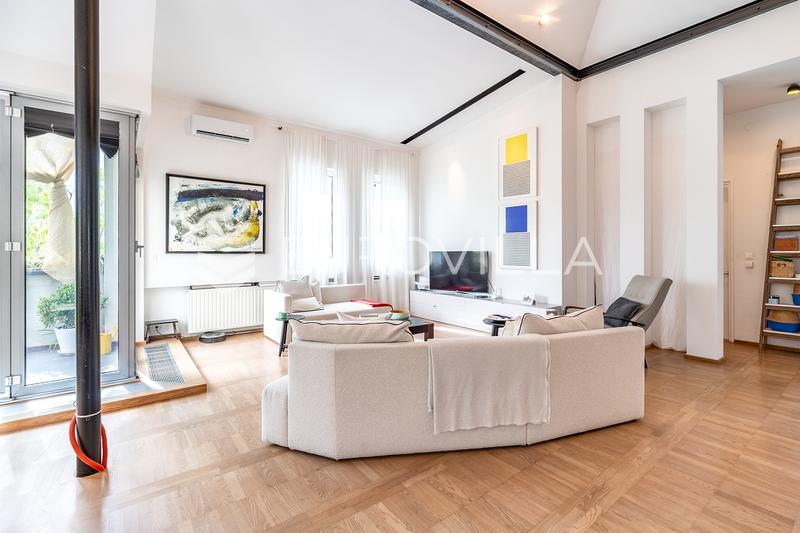 Zagreb, Pantovčak, Bulatova, wunderschönes Penthouse mit zwei Schlafzimmern und Blick auf die Stadt und viel Grün - 6