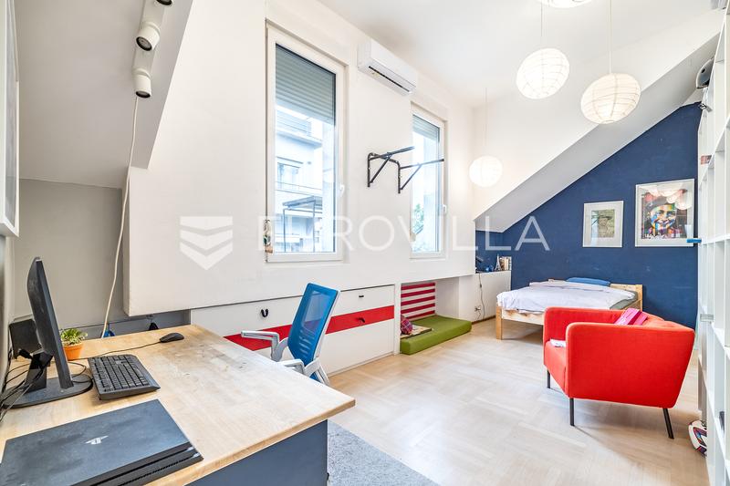 Zagreb, Pantovčak, Bulatova, wunderschönes Penthouse mit zwei Schlafzimmern und Blick auf die Stadt und viel Grün - 12