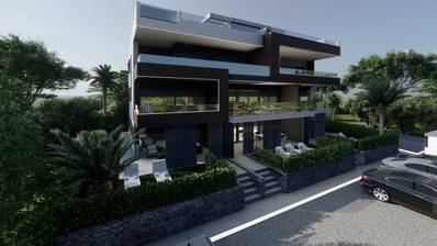 Zadar, Zaton, NOVOGRADNJA, luksuzan dvosoban stan s vrtom NKP 77,72 m2