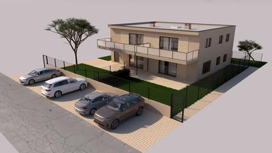 Parenzo, Vrvari - appartamento moderno in un edificio nuovo con giardino