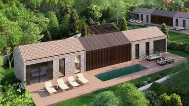 Istrie, Bale, atraktivní stavební pozemek, 2 parcely, 2177 m²
