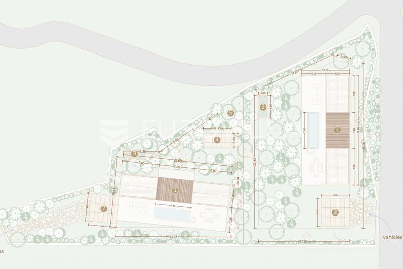 Istria, Bale, una atractiva parcela edificable, 2 parcelas, 2177 m² - 2