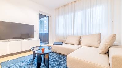 Zagreb, Heinzelova, nuevo edificio VMD, apartamento de un dormitorio de 56 m² plaza de aparcamiento en garaje