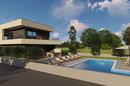 Pula, Fažana - Grundstück mit Baugenehmigung für ein Haus mit Swimmingpool, Baubeginn - 2