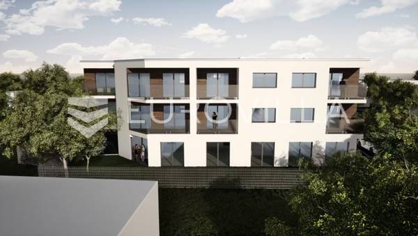 Srima, one bedroom apartment on the ground floor of a new building