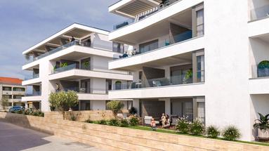 Pag, Povljana, deniz manzaralı dubleks daire, 122,67 m²