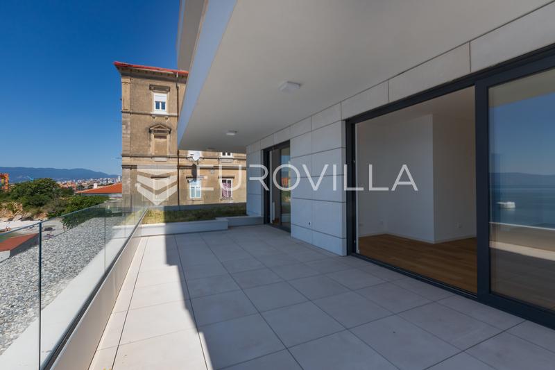 Rijeka, Pecine, NOWA INWESTYCJA, luksusowy apartament czteropokojowy, 120,86 m², pierwszy rząd do morza - 9
