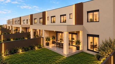 Eszék, Tvrdavica - három hálószobás új építésű ingatlan 111,64 m² alapterülettel, zárt lakóparkban