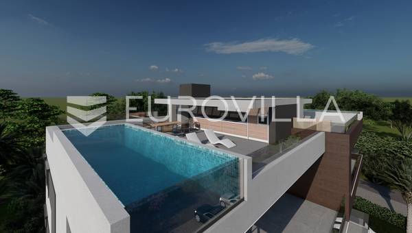 Zadar, Zaton, OBRA NUEVA, lujoso ático de tres dormitorios con terraza en la azotea, 141,75 m²