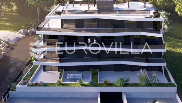 Primosten, attico di lusso con garage e vista mare, 145,78 m²