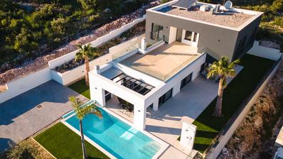 Marina, Vinisce, újonnan épült luxusvilla