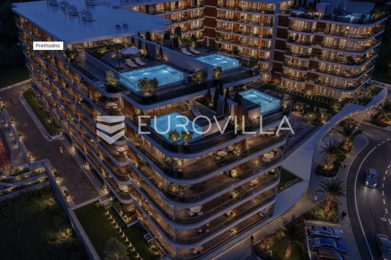Zadar, Crvene Kuće - Third-Floor One-Bedroom Apartment with Loggia and Balcony, 56.96 m² - 14