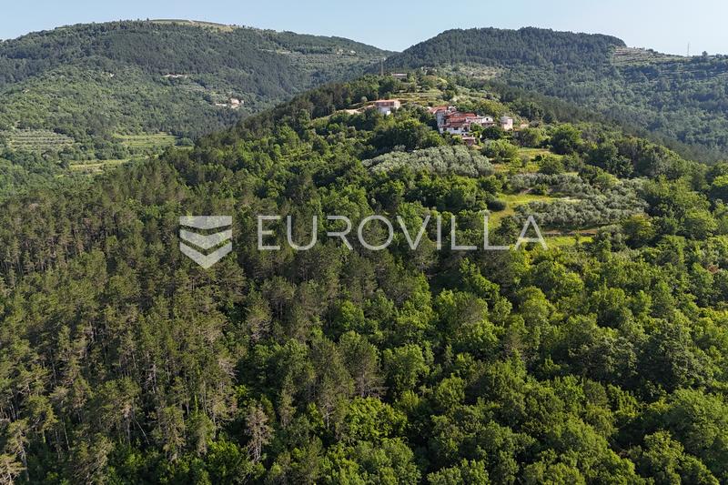 Istra, okolica Oprtlja, Ekskluzivno T3 turističko zemljište za boutique kamp ili glamping - 1