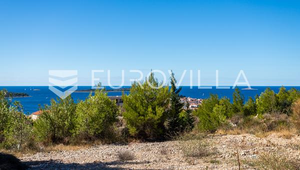 Primošten, attractive building land with a sea view