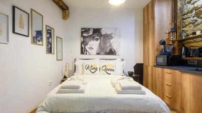 Istra, Rovinj, Stari grad, potpuno renoviran studio apartman 20 m² s uhodanim turističkim najmom