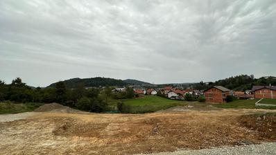 Duga Resa, Roganac, działka budowlana 1656 m2 z projektem domu