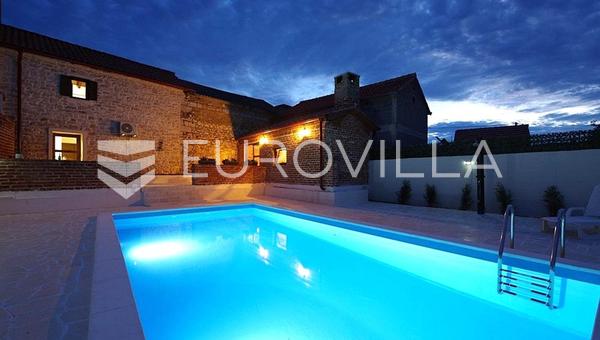 Zadar, Podgradina - Authentic Dalmatian Stone House with Pool, Traditional Tavern and Sea View