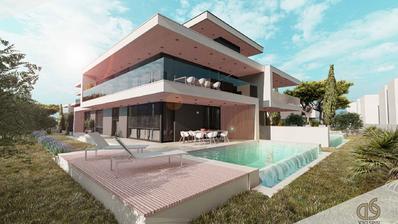 Istra, Rovinj, luksuzni trosobni stan u prizemlju 128,22 m² s vrtom 254 m² i bazenom