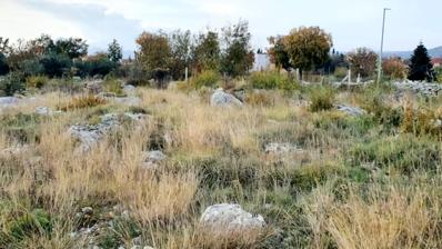 Sestanovac, Zezevica, byggnadstomt längs huvudvägen