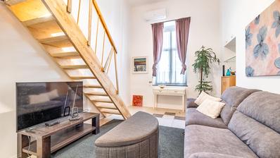 Zagrebs stadscentrum, Jurisiceva gatan, 33 m² lägenhet med ett sovrum