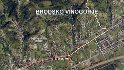 Szlavónia Brod, 2500 m²-es építési telek a Rozinka városrészben