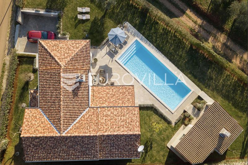 Istrië, Višnjan - Moderne villa met zwembad en panoramisch uitzicht op zee - 3