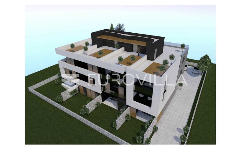 Privlaka, two-bedroom apartment with garden in an excellent location, NEW BUILDING