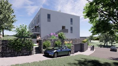 Podstrana, apartamento de dois quartos no segundo andar com loggia