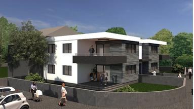 Varaždin, Hallers, Apartamento de tres dormitorios en una villa urbana con 2 plazas de aparcamiento - OBRA NUEVA