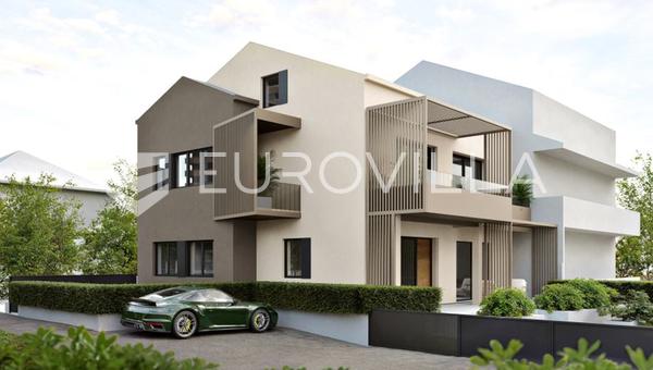 Rijeka, Trsat, modern two-level apartment 26.3 m² 28 m² terrace and balcony