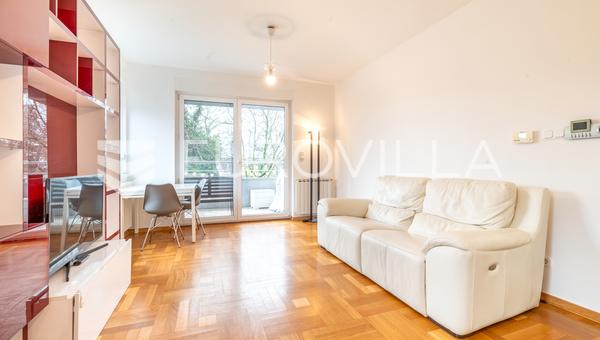 Zagreb, Srebrnjak, hermoso apartamento de un dormitorio, 56 m² plaza de aparcamiento