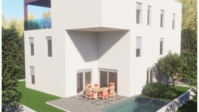 Vodice, NIEUWBOUW, modern tweekamerappartement met zwembad 90,13 m²